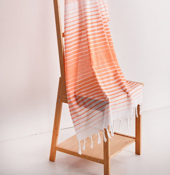 Mijölnir Toalla de playa fouta naranja 90 x 180 cm Mijölnir Toalla de playa fouta naranja 90 x 180 cm